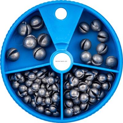 Danielson RS78 Round Split Shot Sinker 78Pc Dial Box Selector (198305)