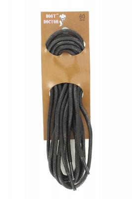 0440801-45 45 in. Waxed Laces, Black - Size 45