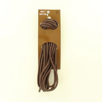 0440802-60 60 in. Waxed Laces, Brown - Size 60
