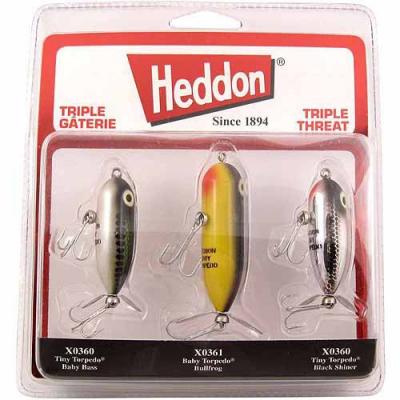 Heddon Triple Threat Torpedo Propbait Kit
