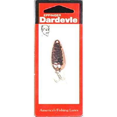 Eppinger Dardevle Midget Fishing Spoon Lure  Hammered Copper  3/16 Ounce
