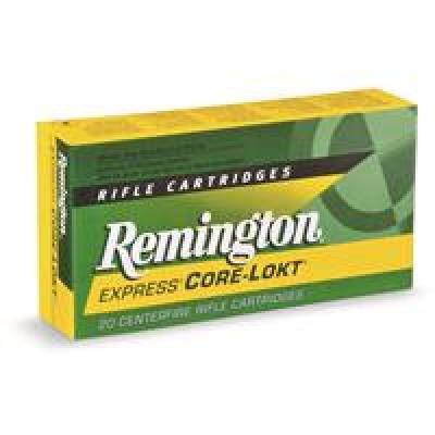 Remington Core-Lokt Soft Point Rifle Ammunition 20 Round Box