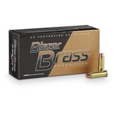 Blazer .38 Special Blazer Brass FMJ, 125gr, 50ct