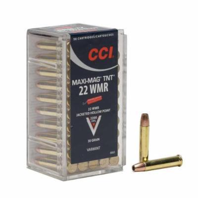 CCI Maxi-Mag TNT Rimfire Ammunition 50 Round Box