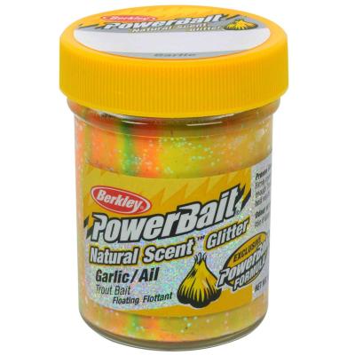 BGTGRB2 Berkley Natural Scent Glitter Trout, Garlic Scent - 1.75 Oz.,