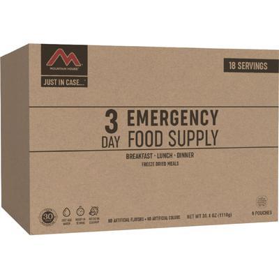 290581 46.4 Oz 3 Day Emergency Clean Label Food Kit