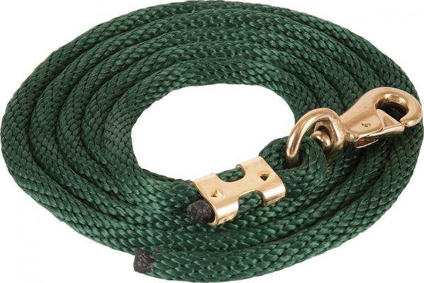 Mustang Poly Lead Rope Hunter Green
