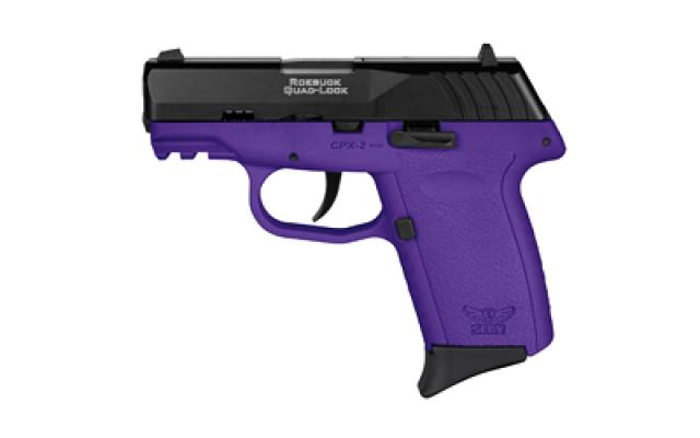 Sccy Cpx-2 G3 9mm 3.1 10rd Blk Pur