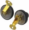 Shoreline Marine Deck & Baitwell Plugs 1/2in Brass 1 Pair