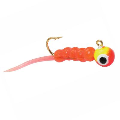 Custom Jigs & Spins Tutso Jig | Clown - Hot Orange Body; 8